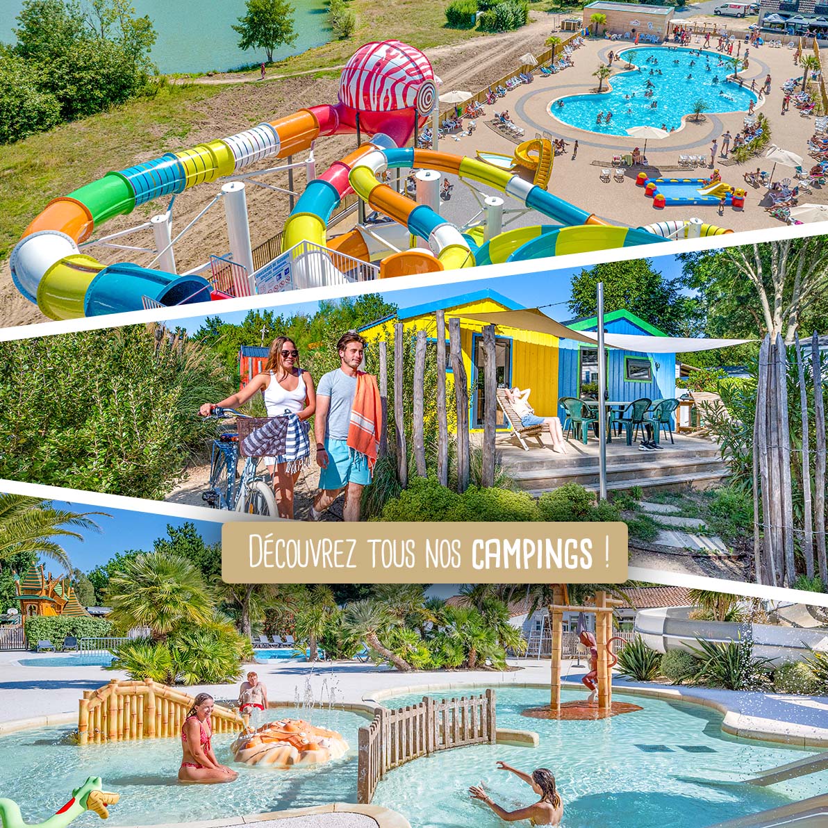 Campings Vagues Océanes